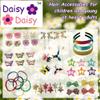 Daisy Daisy Diamante Hair Comb in Black, size: One Size view 2