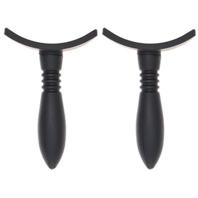 Beavorty 2pcs Silicone Eye Shadow Stamp Light Handle Makeup Tool for Quick and Eyeshadow Application for Beginners and for All Occasions