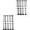 minkissy 60pcs Travel Makeup Brush Eye Shadow Brushes Soft Bristles Double-headed Sticks Beauty Kit view 1