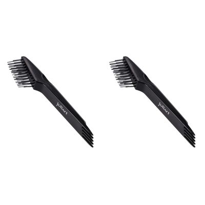 KALLORY 2pcs Hair Brush Rake Brush Cleaner for Hair Comb Cleaning Device Salon Comb Cleaner Home Cleaning Tool