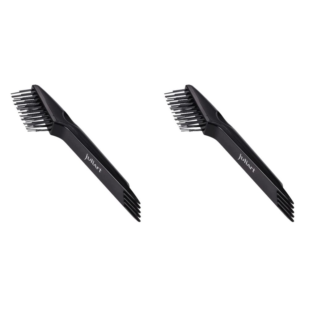 KALLORY 2pcs Hair Brush Rake Brush Cleaner for Hair Comb Cleaning Device Salon Comb Cleaner Home Cleaning Tool