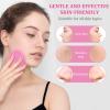 minkissy 100pcs Face Cleaning Sponge Natural Cellulose Makeup Remover Facial Scrubber Gentle Exfoliating Pads for Sensitive Skin view 2