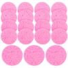 minkissy 100pcs Face Cleaning Sponge Natural Cellulose Makeup Remover Facial Scrubber Gentle Exfoliating Pads for Sensitive Skin view 4
