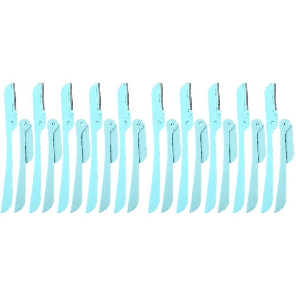 FOMIYES 20pcs Eyebrow Trimmers for Women Portable Eyebrow Grooming Safety Design for Travel and Easy Styling