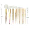 Healifty 20pcs Cosmetic Foundation Eye Shadows Kit Makeup Brush Case Safe No Shedding Bristles for Levels view 3
