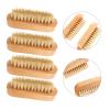 Beavorty 8pcs Double-sided Wooden Bristle Nail Brush for Professional Manicure and Pedicure Flexible Natural Material for Nail Art and view 4