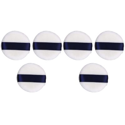 Beaupretty 6pcs Loose Powder Puff Makeup Powder Puff Fleece Face Foundation Natural Makeup Sponges Cosmetics Random Color