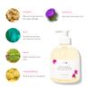100% PURE Burdock & Neem Healthy Scalp Clarifying Shampoo Moisturizing Detox with Rose Hydrosol Replenishing Cleanser for Dry, Itchy, Flaky Scalp for Women & Men - 16 Fl Oz view 3