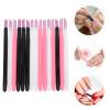Beavorty 30pcs Nail Cuticle Pusher for Men and Women Ergonomic Nail Pen for Manicure and Pedicure Tool Colors view 3