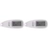 Healifty 2sets Skin Moisture Tester Facial Oil Analyzer Accurate Hydration Measurement for Home Travel Beauty Salons Lightweight Portable Skin Analyzer Backlit Display for Night Use view 1