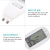 Healifty 2sets Skin Moisture Tester Facial Oil Analyzer Accurate Hydration Measurement for Home Travel Beauty Salons Lightweight Portable Skin Analyzer Backlit Display for Night Use view 3