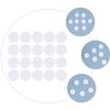 LALAFINA 6packs Cotton Facial Vacuum Filters Filter Pads for Deep Cleaning Compatible Comedo Devices Safe and Cotton Material view 2