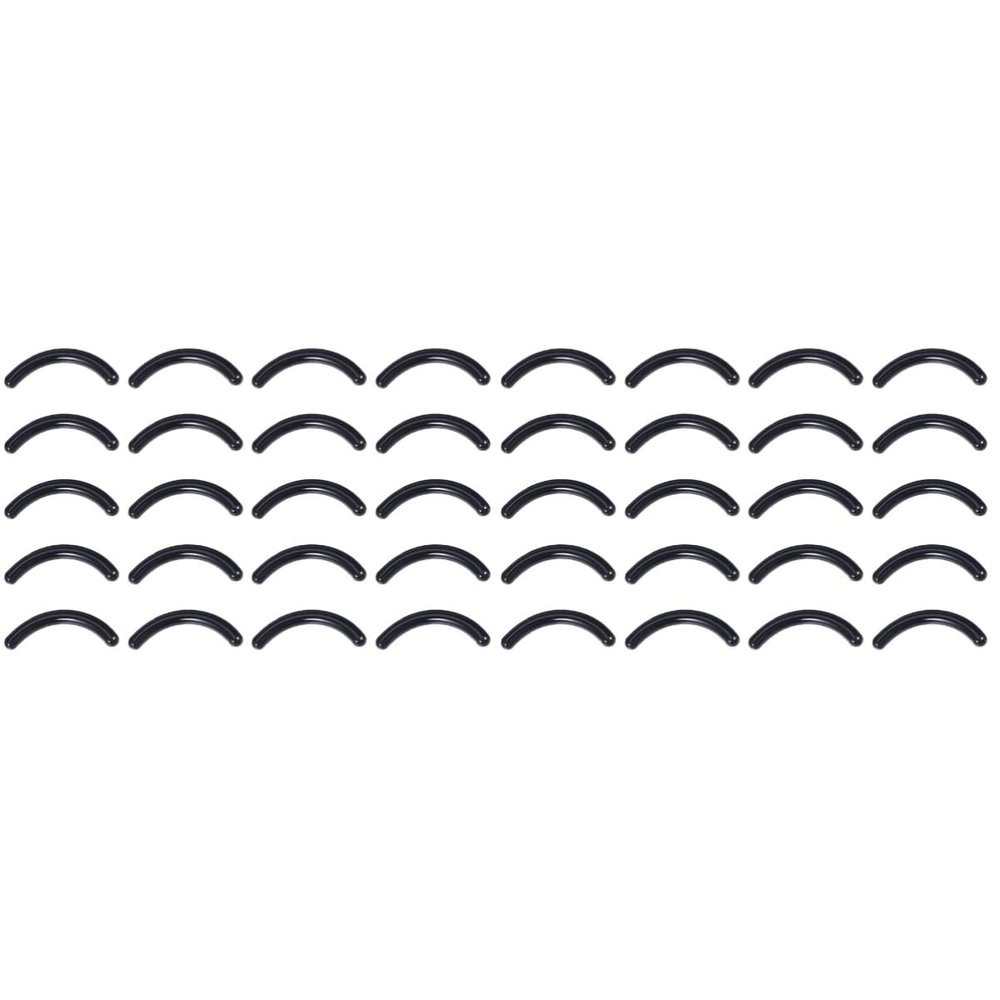 Beaupretty 240pcs Silicone Eyelash Curler Refills Replacement Strips for Women Lash Curler Pads
