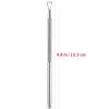 LALAFINA 12 Pcs Stainless Steel Cuticle Pusher Triangle Nail Scraper Tool for Gel Polish Removal Manicure Pedicure Hand and Foot Care view 2