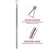 LALAFINA 12 Pcs Stainless Steel Cuticle Pusher Triangle Nail Scraper Tool for Gel Polish Removal Manicure Pedicure Hand and Foot Care view 3