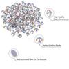QOGIR 2000 Pieces SS20 ZD Clear AB Hotfix Rhinestones for Crafts Clothes Nail Art Diamantes Flatback 4mm Glass Gems Rhinestone view 4