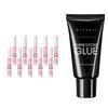 Makartt Nail Glue with Nail Rhinestone Glue Gel Bundle, 1.06oz Super Strong Nail Gem Glue Gel for Nail, 10PCS Nail Glue for Acrylic Nails Press On Nails Professional view 1