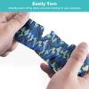 VideoPUP Tattoo Grip Cover Wrap,12PCS Disposable Cohesive Tattoo Grip Cover Elastic Bandage Handle Grip Tube for Tattoo Machine Tattoo Grip Accessories,Marine Camouflage view 4