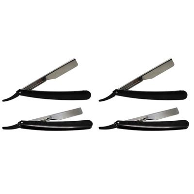 minkissy 4pcs Barber Supplies Manual Razor for Men Quality Shaving Razor Safe for Beard Sideburns