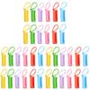 36 Pcs Essential Oil Bottle Silicone Sleeve Roller Bottle Cover Essential Oil Carrying Roller Bottles for Oils Bottles Silicone Bottle Covers for Travel view 1