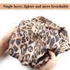 2pcs Extra Long Hair Satin Bonnet for Women, Single-Layer Night Sleep Cap Bonnet with Elastic Band for Braids/Dreadlocks/locs/Curly/Long Hair (Black+Leopard) view 3