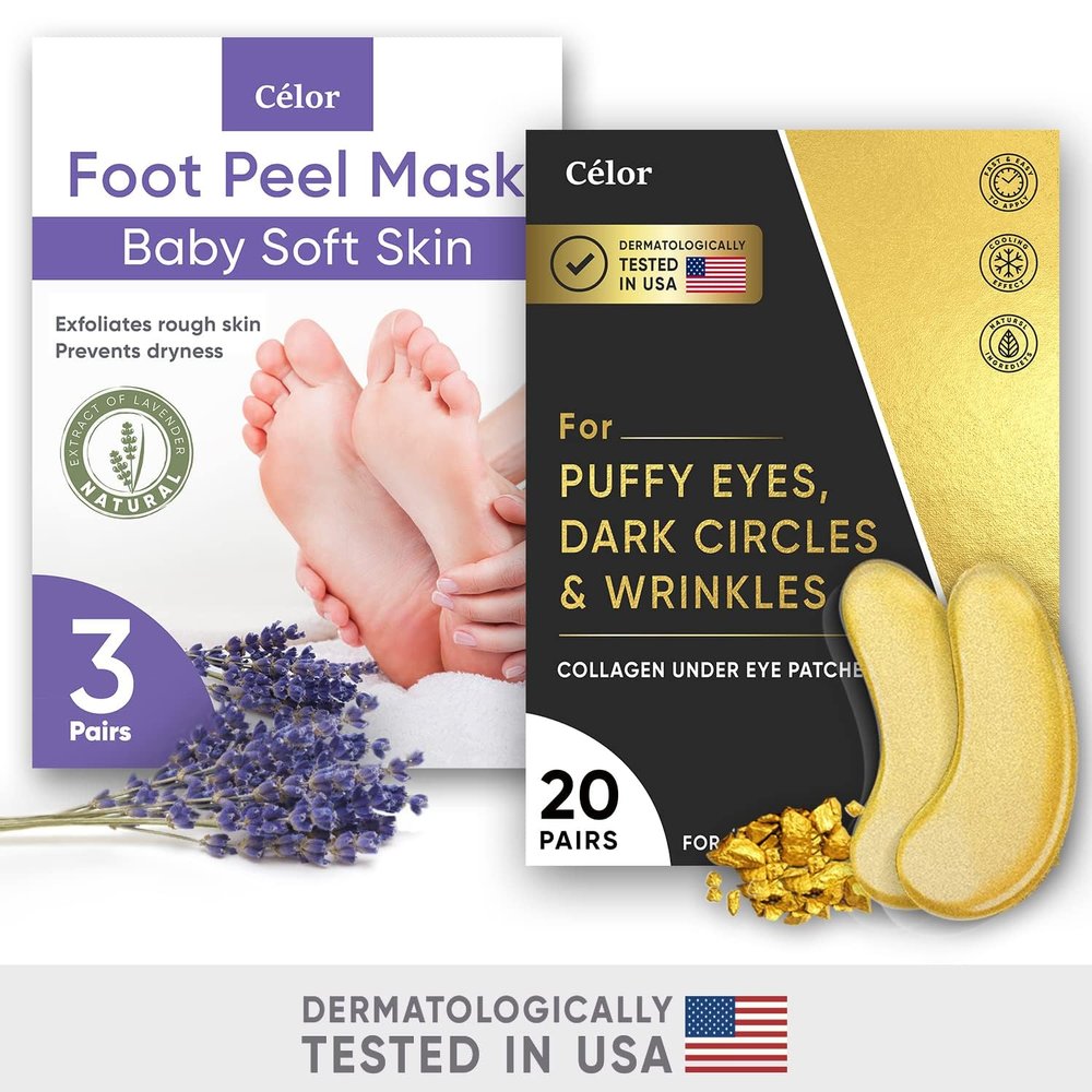 CLOR Beauty bundle - Eye Mask & Foot Mask