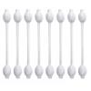 300pcs CGR Baby Safety Cotton Swabs with Large Tips for Newborn, Babies, Kids, Children, 100% Organic Cotton, White Paper Sticks, 5 Pack of 60 Swabs Total(5 Paper Boxes) view 2