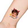 15pcs Custom Tattoos Personalized Temporary Tattoos with Photo Face Waterproof Name Logo Halloween Pumpkin Tattoos Stickers Funny For Women Men Kids Gifts for Birthday Party Wedding Bride Groom Decor view 1