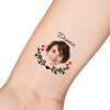 15pcs Custom Tattoos Personalized Temporary Tattoos with Photo Face Waterproof Name Logo Tattoos Stickers Funny For Women Men Kids Gifts for Birthday Party Wedding Bride Groom Decor view 1