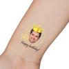 15pcs Custom Tattoos Personalized Temporary Tattoos with Photo Face Waterproof Name Logo Tattoos Stickers Funny For Women Men Kids Gifts for Birthday Party Wedding Bride Groom Decor view 1