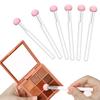 6 Pcs Makeup Sponges for Foundation Mushroom Makeup Puff Sponge with Handle Concealer Powder Sponge Applicator Brush Eyeshadow Brushes for Women Girls view 1