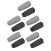 10pcs Replacement Roller Head, Coarse Fine Refill Heads Accessory for Electric Foot Callus Remover Washable and Reusable view 1