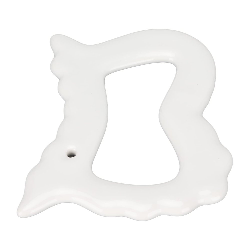 Body Massage Tool, Ceramic Wrinkle Removal Tool, Relaxation Gua Sha Tool for Chin Neck Massage
