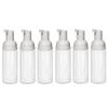 6 Pk Empty Foam Pump Bottles White Plastic Mini Hand Soap Dispenser 50ml 1.7oz view 2