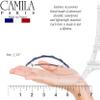 Camila Paris CP3302 French Hair Barrette Clip for Girls for Thick Curly Wavy Long Hair, Strong Hold Grip Hair Clips for Women, Automatic, No Slip Durable Styling Girls Hair Accessories, Made in France view 4