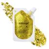 Holographic Face Glitter Gel Body Shimmer Makeup for for Hair, Face, Clavicle, Arm, Nail, Eyeshadow, Long Lasting Waterproof Mermaid Sequins Party Glitter for Rave Festival, 1.35oz (Pure Gold #11) view 1