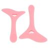 Eyeliner Stencils Aid Tool, Portable Reusable Silicone Eyeliner Winged Aid Tool Highly Efficient Elastic Soft for Travel for Makeup Artists Pink view 4