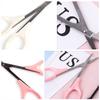 FOMIYES 4pcs High Precision Trimmer Beauty Scissors Eyebrow Eyelash Cutting Tool for Women Haircut Scissors Ingrown Hair Treatment view 3