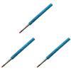 KALLORY 3pcs Dual-use Manicure for Nail Art Lightweight Nail Beauty Tool for Home and Salon Use view 1