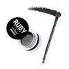 Ruby Kisses Go Brow Pomade for Water-resistant Long-lasting Smudge-proof Eyebrows (Ebony) view 1