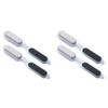 Beaupretty 4pcs Double-Sided Pedicure File Pumice Stone and Nail Brush for Dead Skin Removal and Exfoliation Ergonomic Design for Easy Handling and Spa-Like Foot Care view 1