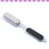 Beaupretty 4pcs Double-Sided Pedicure File Pumice Stone and Nail Brush for Dead Skin Removal and Exfoliation Ergonomic Design for Easy Handling and Spa-Like Foot Care view 3