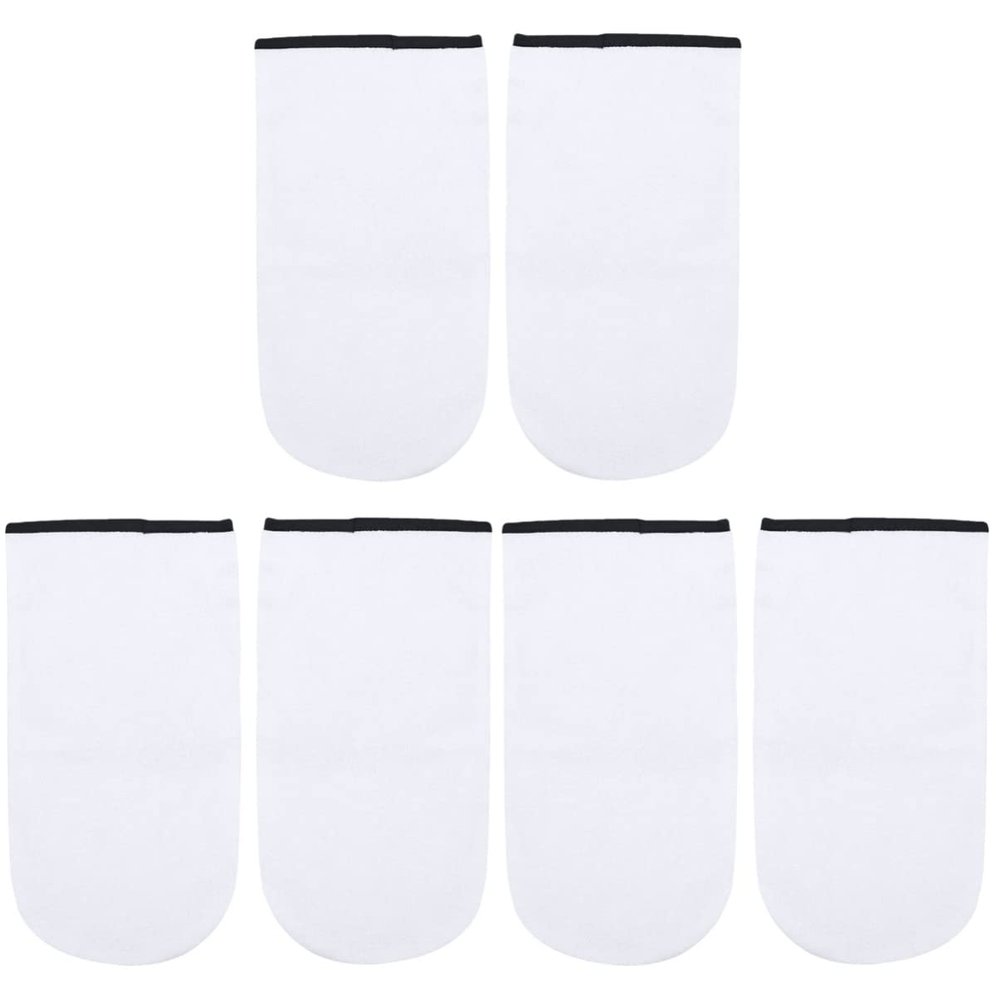 FOMIYES 6pairs Paraffin Wax Gloves for Hand Therapy Insulated Mitts for Heat Retention Cozy Treatment for Spa Relaxation Deep Moisturizing Hand Care Washable Design