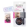 Ruby Kisses Go Brow Pomade for Water-resistant Long-lasting Smudge-proof Eyebrows (Medium Brown) view 2
