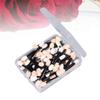 KALLORY 50pcs Dual Sided Disposable Eyeshadow Brushes for Makeup Application Soft Sponge Tips for Smooth Blending for Professionals Beginners Travel-friendly Cosmetic Tool view 4