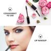 Beaupretty 3sets Double-ended Lip Mask Applicators Silicone Makeup Brushes for Even Lip Color and Liquid Cosmetics and Portable Dual-function view 3