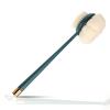 FOMIYES Scrubber with Loofah Double-Sided Bath Brush Long Handle Back Brush for Shower view 1
