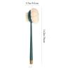 FOMIYES Scrubber with Loofah Double-Sided Bath Brush Long Handle Back Brush for Shower view 2