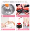 Saviland 6 Colors Spider Gel & Cuticle Remover Kit Nail Art Design Gel Paint Wire Drawing Gel Polish for Line view 4