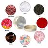 1st Choice Aluminum Tin Jar Refillable Containers 15 ml Aluminum Screw Lid Round Tin Container Bottle for Cosmetic,Lip Balm, Cream, 6 Pack view 2